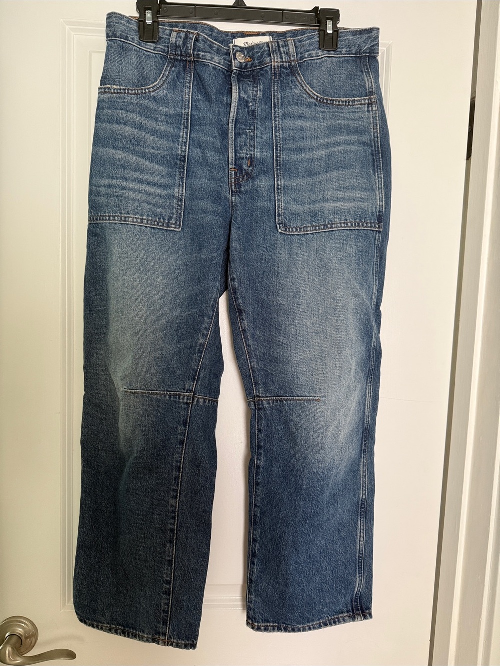 Madewell Darted Barrel-leg Jeans